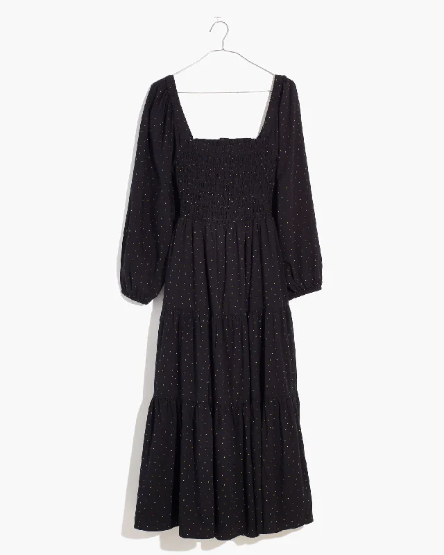 Lucie Dot Dress | Black