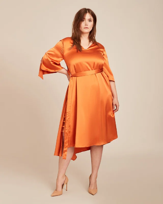 Dua Dress in Orange | Orange