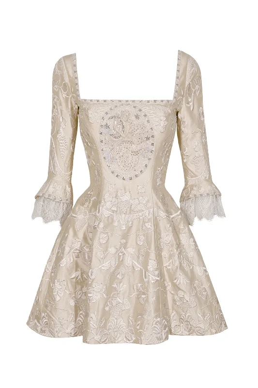 Aphrodite Dress - Pearl