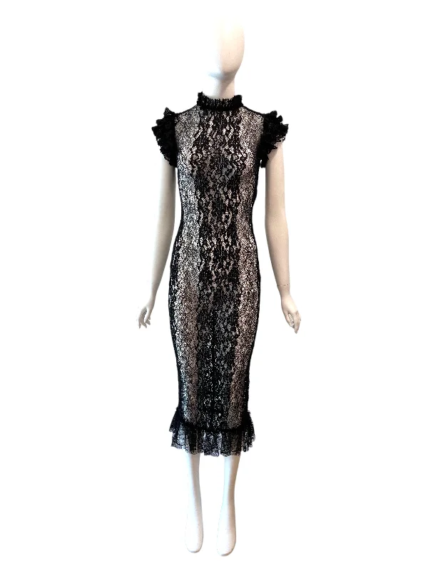 DOLCE & GABBANA Lace Sheer Dress NWT