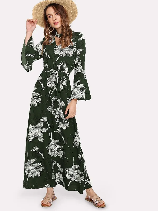 Green/Floral