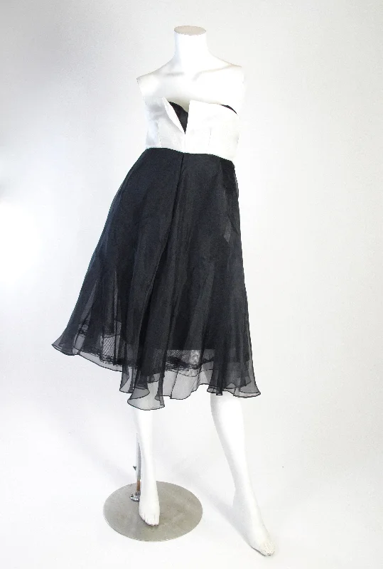 CHRISTIAN DIOR COUTURE strapless dress