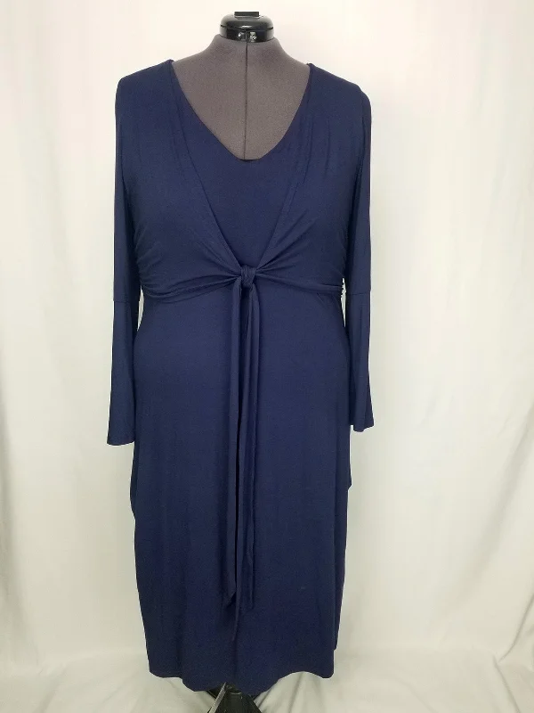 eloquii Size 18 Navy Dress NWT