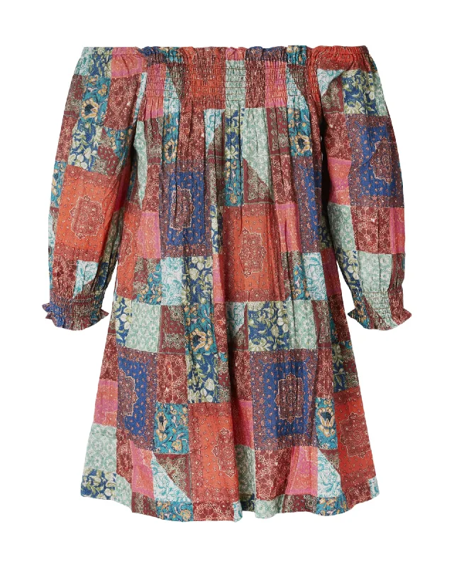 Cynthia Dress | Cardinal Multi