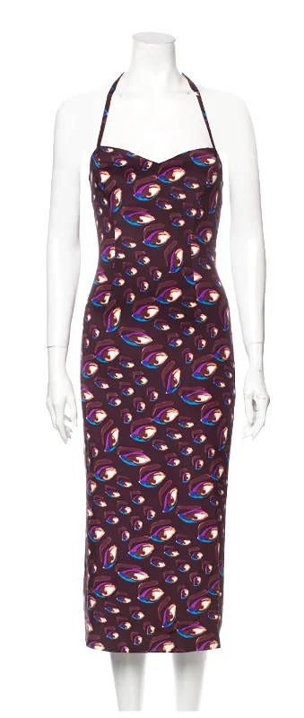 CHLOE eye print dress 2 WEEK RENTAL