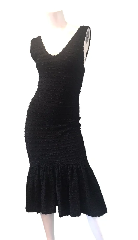1986 PATRICK KELLY DRESS WITH FISHTAIL