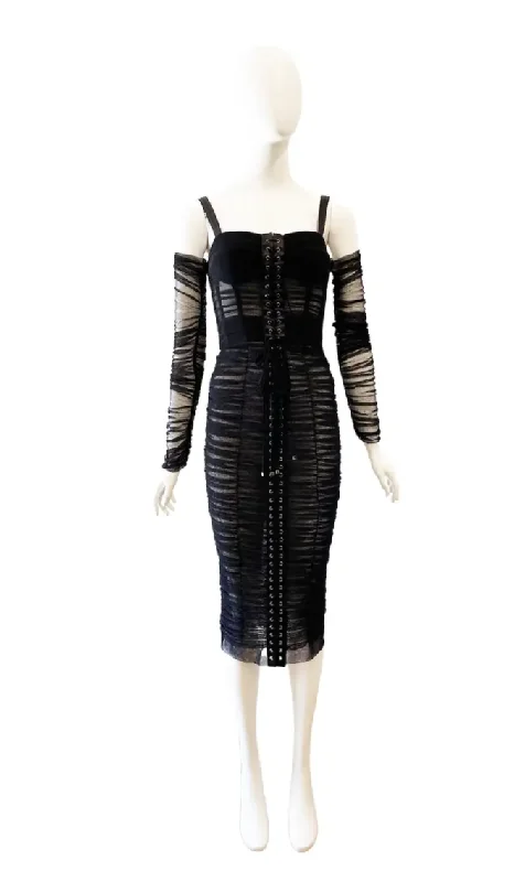 DOLCE & GABBANA Sheer Dress