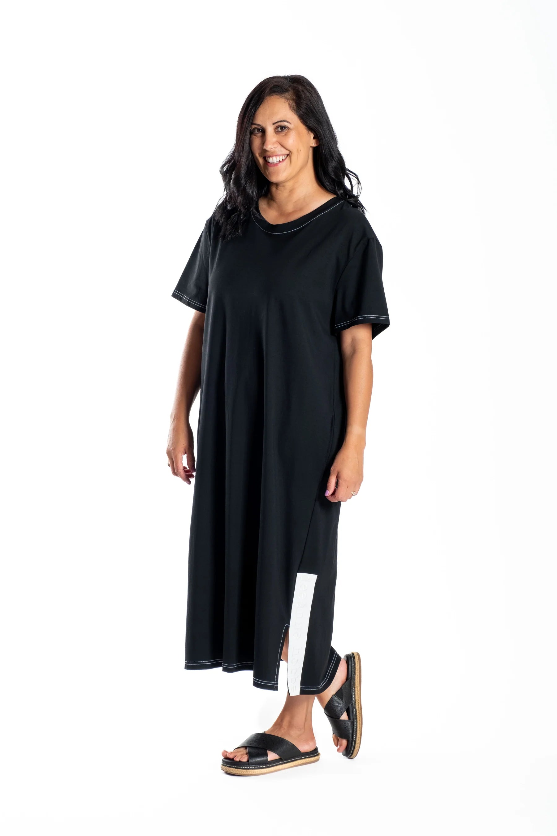 DEEANNE HOBBS ZEFER DRESS - BLACK
