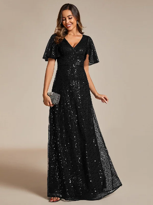 Shiny Sequin Dress