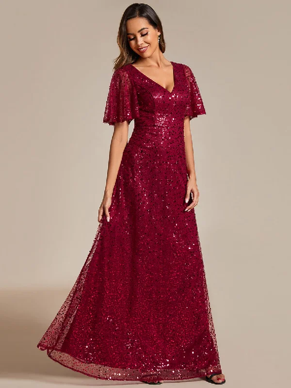 Festive Sequin Dress