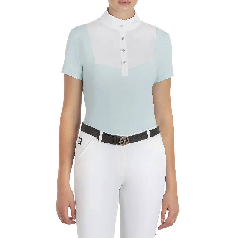 Equiline Eveleene Ladies Shirt Stylish Short Sleeve Top