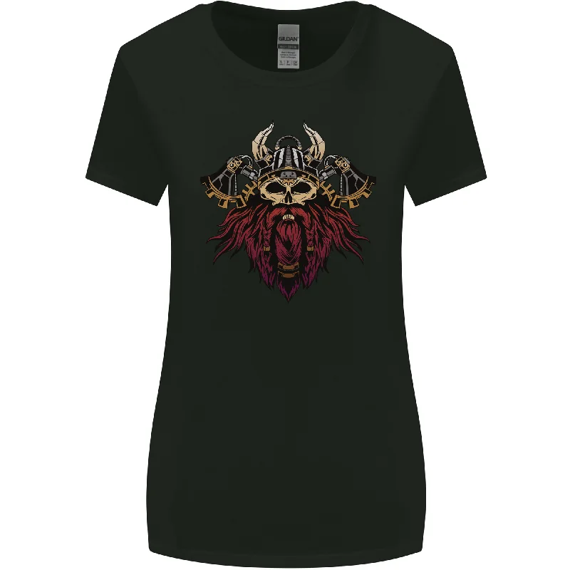 A Steampunk Viking Womens Wider Cut T-Shirt Elasticated Padded Insulated