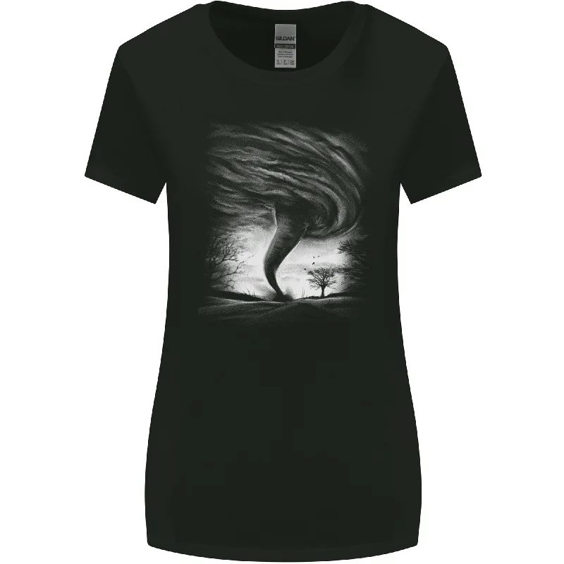 A Tornado Storm Chaser Extreme Weather Womens Wider Cut T-Shirt Jersey Fabric Tulle Fabric Batik Fabric A Tornado Storm Chaser Extreme Weather Womens Wider Cut T-Shirt Jersey Fabric Tulle Fabric Batik Fabric