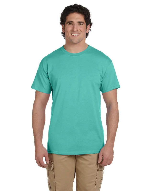 Fruit of the Loom 100% Cotton T-Shirt | Cool Mint Anti-Shrink Durable Soft