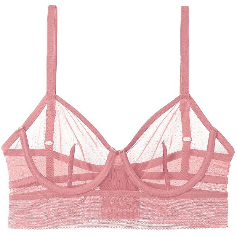 Bare Underwire Bra Soft Mesh Bra