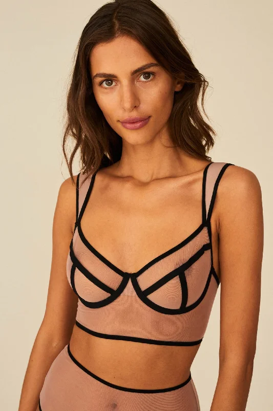 In The Clouds Bra Black Push-Up Wireless Bra