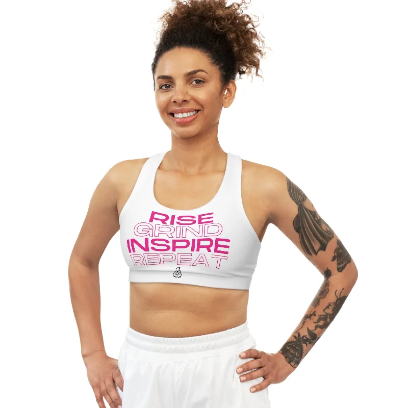 Kickin Chickin Rise Grind Sports Bra Supportive Cotton Bra