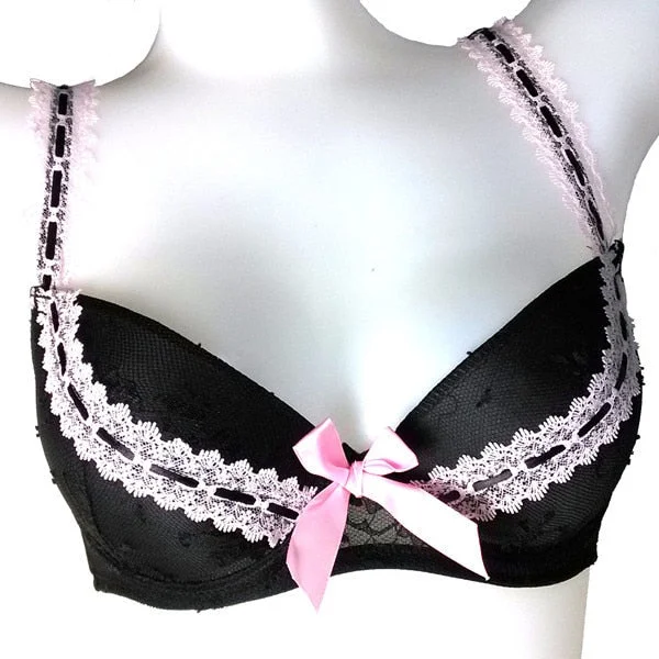 "Sissy Amy" Lace Bra Full Coverage Bralette