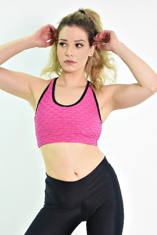 Tereza Bra -Ana ruga Pink Smooth Push-Up Bra