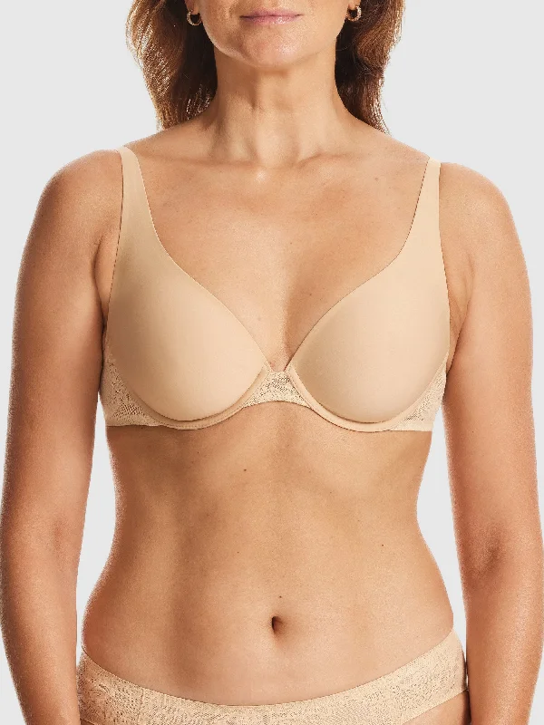 Weightless Underwire Plunge Bra - WL028 Stylish Strapless Bra