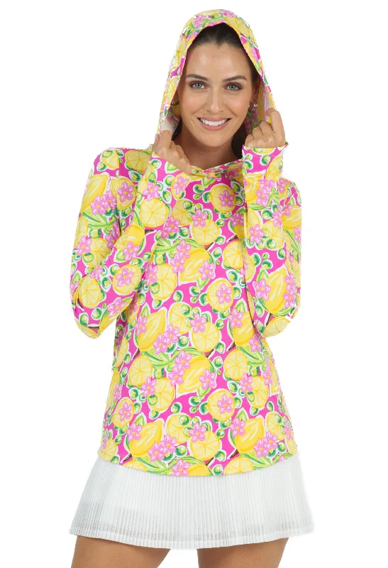 Calista Print Long Sleeve Hoody – 16652 Hoodie with Oversized Fit Loose Comfortable