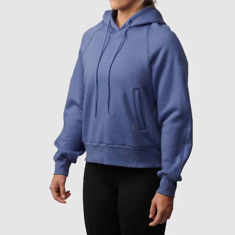 In Your Element Fleece Lined Hoodie (Velvet Morning) Hoodie with Elastic Waist Stretchable Comfortable