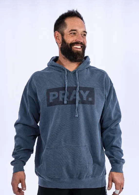 PRAY. Hoodie Hoodie with Drop Shoulder Relaxed Streetwear