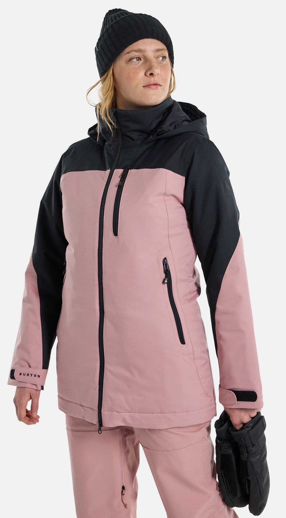 Burton Lelah Jacket Womens 2024 Black / Powder Blush Knit Jacket Woven Jacket Fleece Jacket Burton Lelah Jacket Womens 2024 Black / Powder Blush Knit Jacket Woven Jacket Fleece Jacket