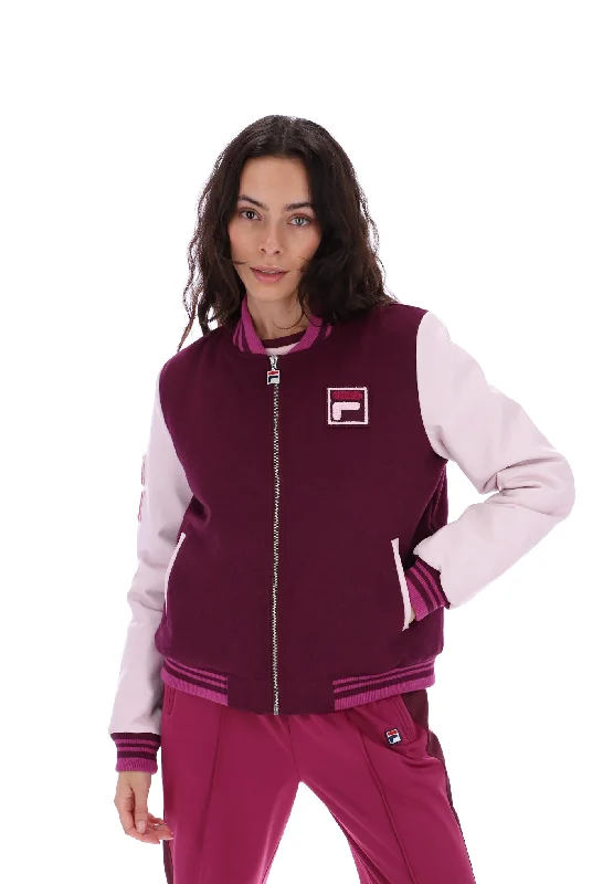 Dixon Varsity Jacket Toggled Jacket Drawstring Jacket Belted Jacket