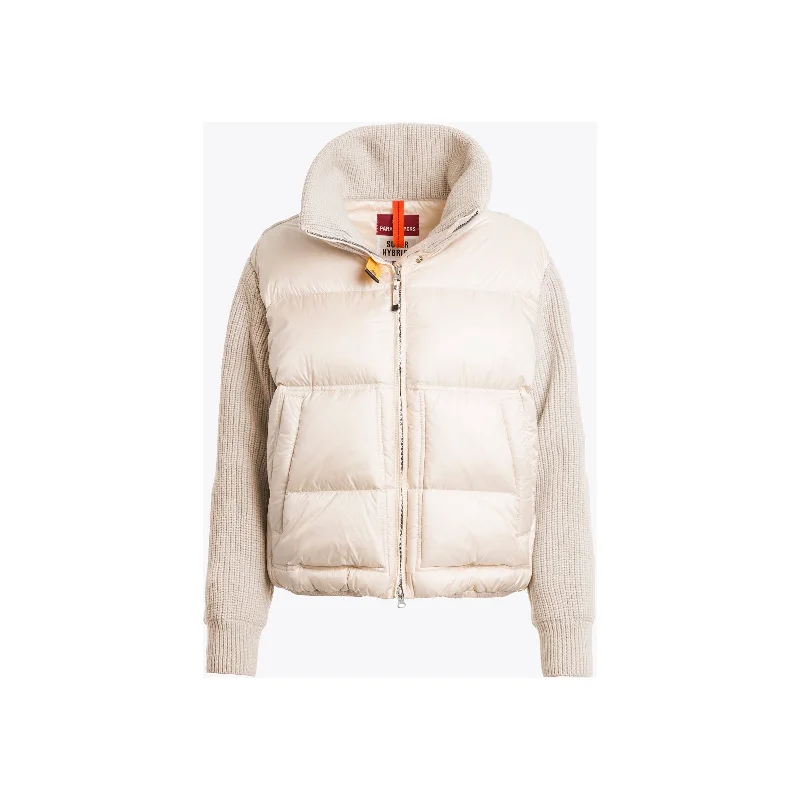 DOWN JACKET LOU Zip Front Button Front Snap Front