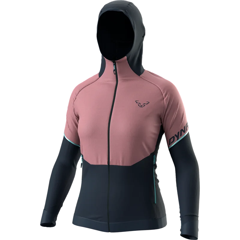 Dynafit Alpine Hybrid Jacket (Women's) Knit Fabric Woven Fabric Fleece Fabric