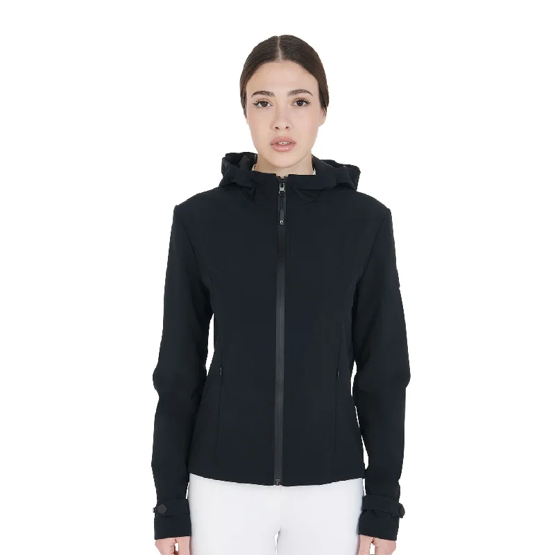 Women's Slim Fit Softshell Jacket With Windproof Z - Black Wool Jacket Cashmere Jacket Tweed Jacket Women's Slim Fit Softshell Jacket With Windproof Z - Black Wool Jacket Cashmere Jacket Tweed Jacket