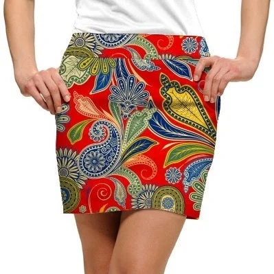 Loudmouth Golf: Women's StretchTech Skort - Hotel Lobby velvet skirt luxury